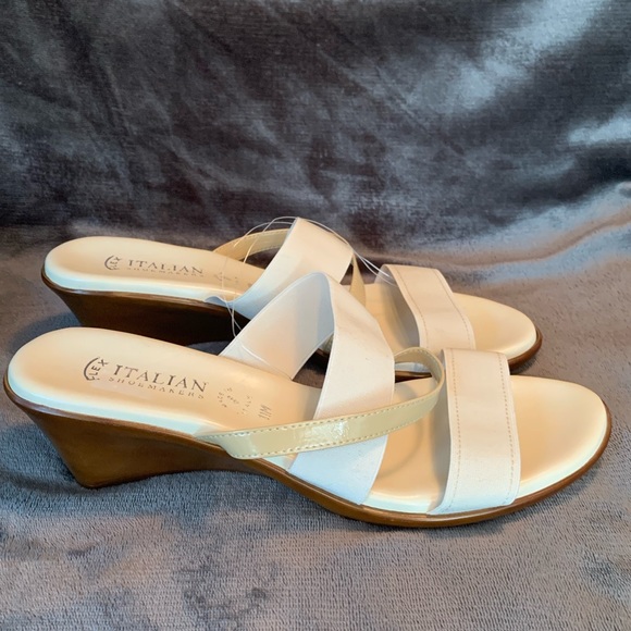 ITALIAN SHOEMAKERS Flex Lorel Slide Wedge Sandal - Picture 6 of 10